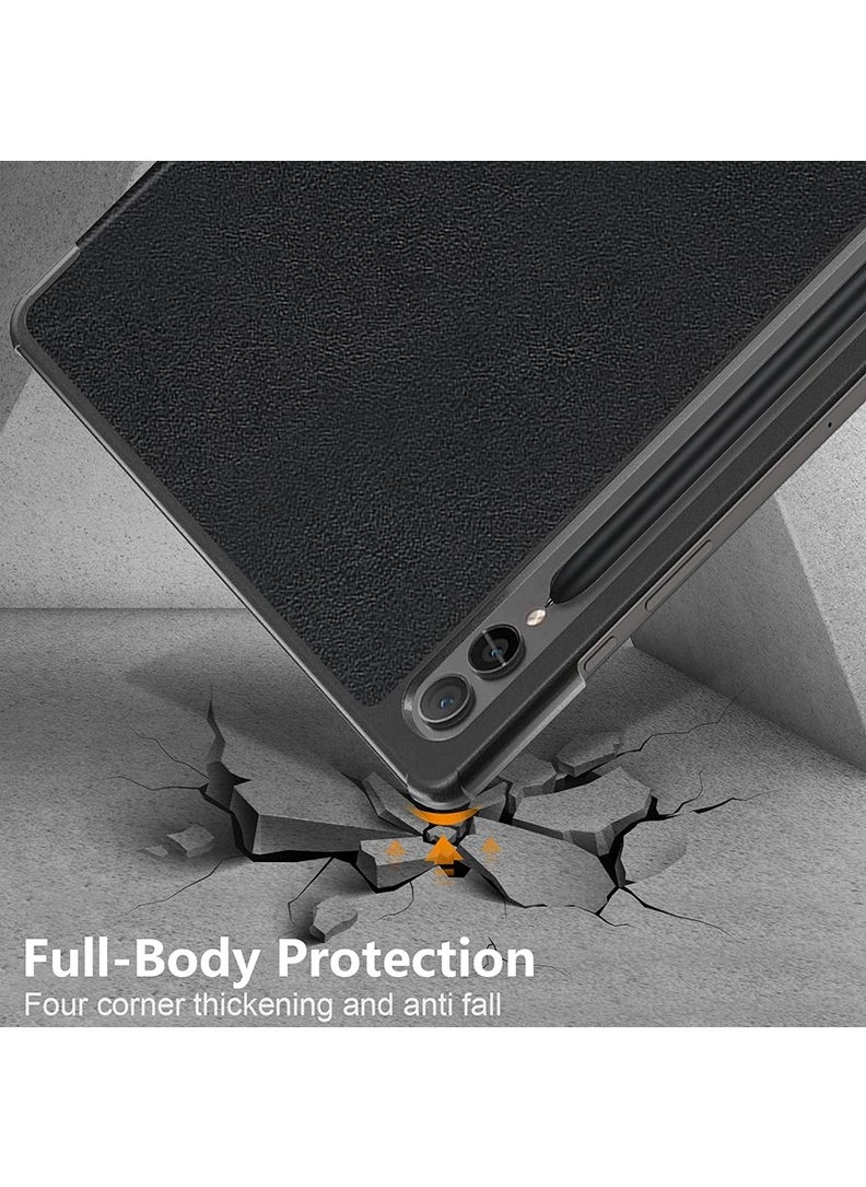Theodor - Protective Flip Case For Samsung Galaxy Tab S9 Plus With Trifold Stand Auto Wake Sleep Shockproof Cover - Image 1