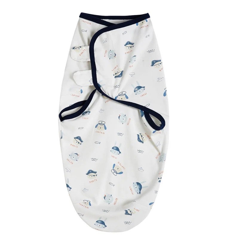Y&D Newborn Swaddle Sleeping Bag 100% Cotton Infant Swaddlers Cocoon Wrap Sleep Sack Blanket Soft Print Material - Image 1