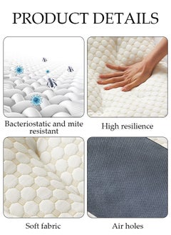 DUNISO Super Comfort Ergonomic Pillow for Neck Head and Shoulder Pain Relief Contour Support Pillows for Bed Sleeping Orthopedic Cervical Spine Stretch Pillow for Side Back Stomach Sleeper  - Image 3