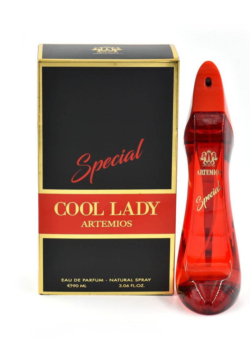 ارتميوس ARTEMIOS COOL LADY SPECIAL EDP 90ML - Image 1