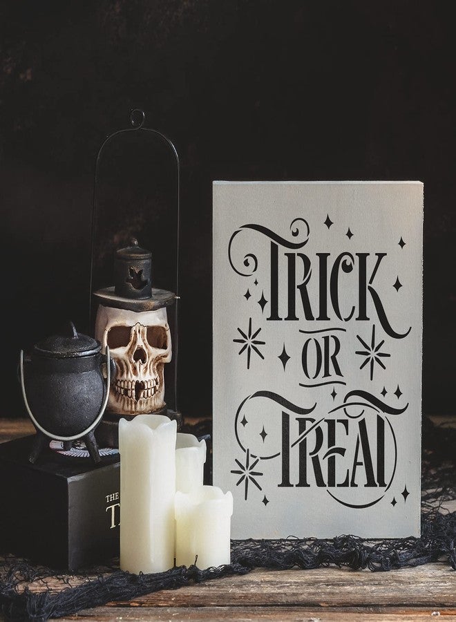 Stencil Revolution Trick or Treat Sparkles Stencil - Reusable Stencils for Painting - Mylar Stencil for DIY Projects and Crafts - Image 3