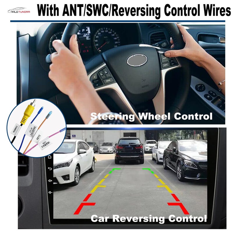 WildTundra 16Pin ISO Aftermarket Radio Harness Adapter Compatible with Chrysler 2015-2018 Dodge 2014-2019 Jeep 2018-2019, 16Pin Android Car Stereo Wiring Harness with SWC Reverse for Ram Cherokee - Image 4