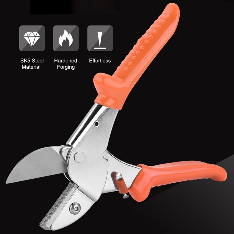 Gardening Pruning Scissors: SK5 Steel Blades, Auto-Spring Design, Safety Lock - Comfort Grip Secateurs for Home Garden Bonsai, Rose Bushes & Shrubs Trimming - Image 4