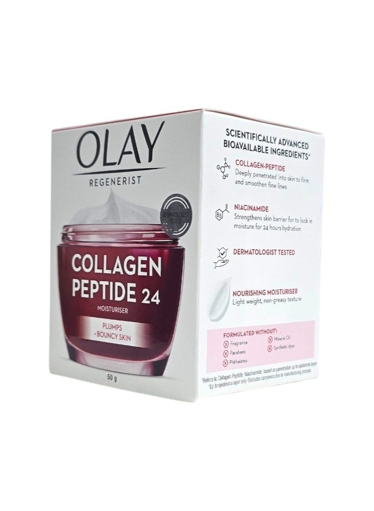 Olay Collagen Peptide 24 Moisturiser Cream 50g - Image 4