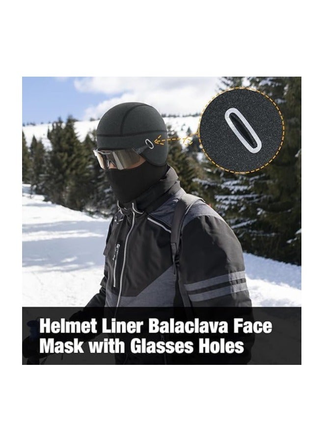 general Ice silk mask cycling cap, men's and women's windproof winter warm hat - Image 3