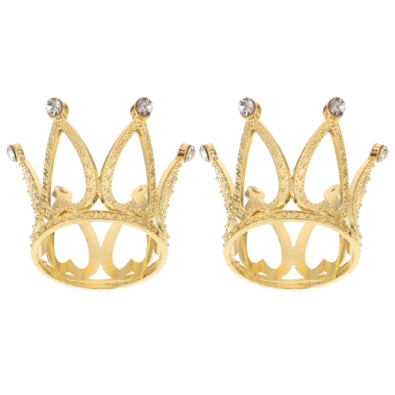 2pcs Zinc Alloy Crystal Display Stand for Spheres Home Decor Collectibles and Crafts Holder - Image 2