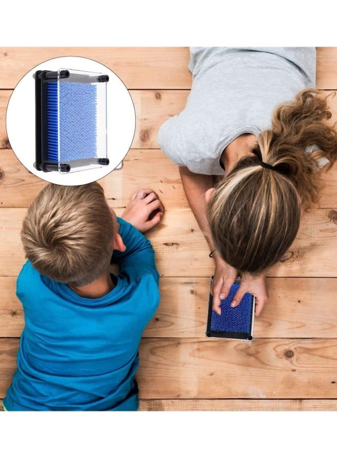 DEROVAN 3D Glow-in-the-Dark Pin Art Toy – Classic Retro Pin Impression Board for Kids & Adults, Creative Desk Décor, Stress Relief Desktop Game, Unique Office & Home Decoration Gift - Image 3