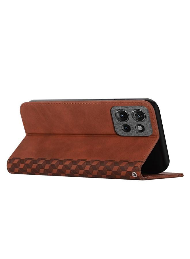 S-TOP Case For Motorola Moto G 5G 2025 Diamond Splicing Skin Feel Magnetic Leather Phone Case - Image 3