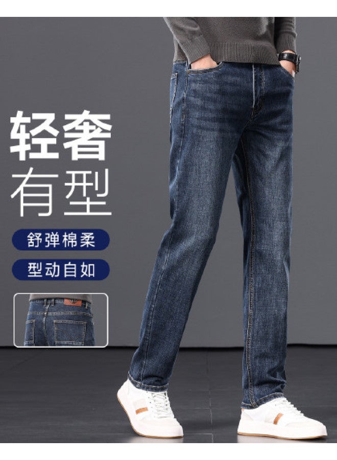 Fapai Autumn Retro Nostalgic Color Washed Jeans Men's Fashion Straight-leg Casual Trousers Men's Pants - Image 1