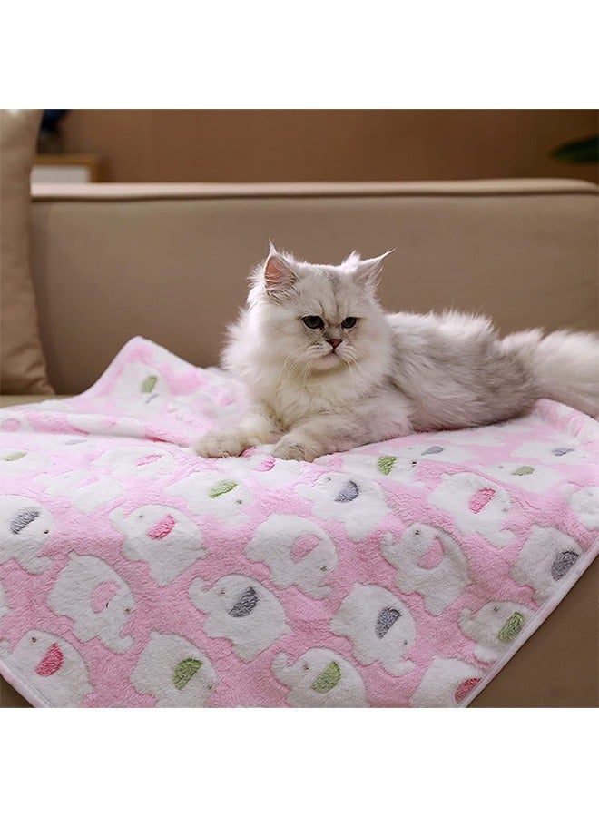 3 Blankets Super Soft Fluffy Premium Cute Pattern Pet Blanket Flannel Throw for Dog Puppy Cat - Image 5