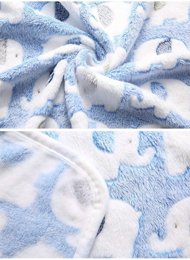 3 Blankets Super Soft Fluffy Premium Cute Pattern Pet Blanket Flannel Throw for Dog Puppy Cat - Image 3