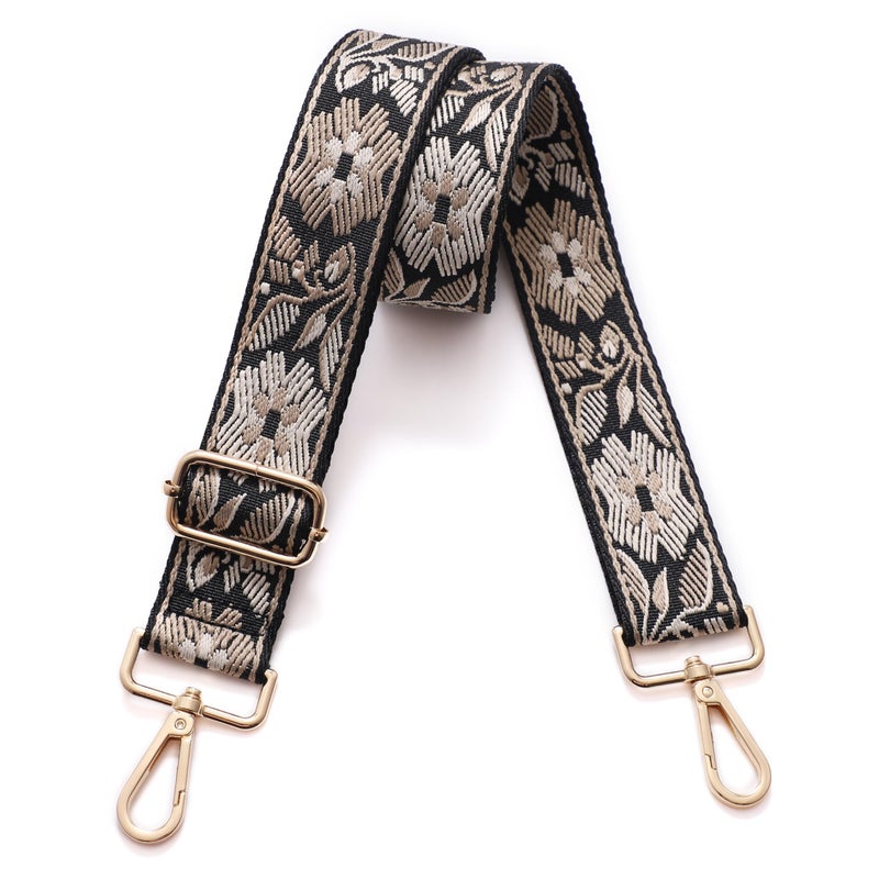 S-Jacorry Purse Strap replacemnet Crossbody Bag Women Wide Adjustable Canvas Cute Shoulder Strap Replacement Belt - Image 1