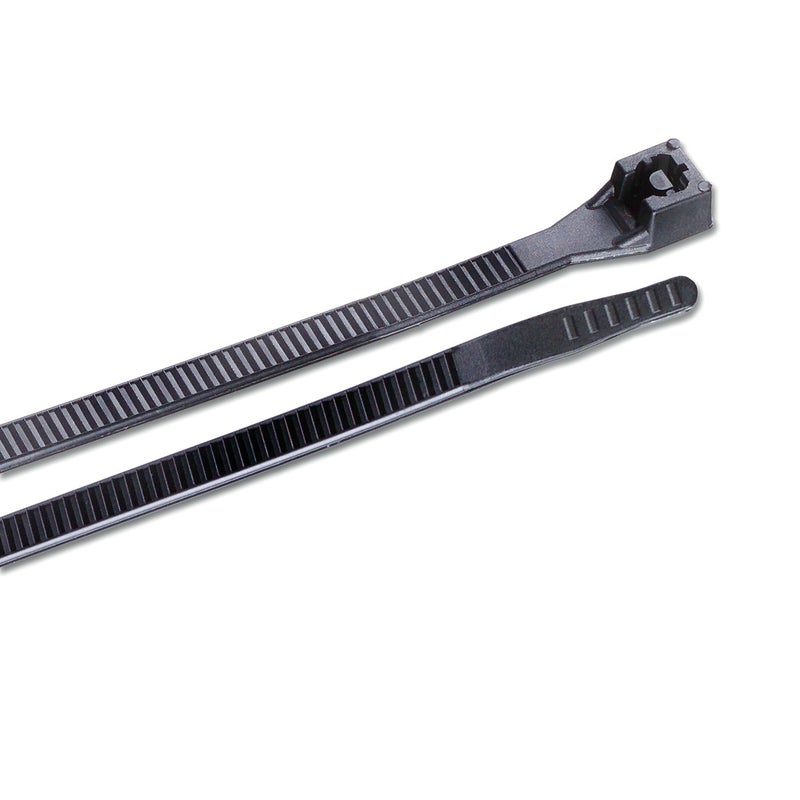 Gardner Bender 46-308UVBM Standard Cable Tie, 0.17" Width, 8" Length, 2" Maximum Bundle Diameter, Ultraviolet Black, (Case of 5) (46-308UVBMN) - Image 5