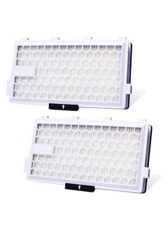 SYOSI Filter- 2Pcs SF-HA 50 Vacuum HEPA Filters Compatible with for Miele AirClean S4, S5, S6, S8, S8000, S8999, S6000, S6999, S5000  - Image 1