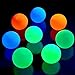 Skylety 8 Pieces Glow in The Dark Sticky Balls 26 Inches Elevated Glowing Stress Ceiling Lumi Balls Relax Cool ASMR Stuff for Ceiling Wall Adults White Blue Orange Green - Image 3