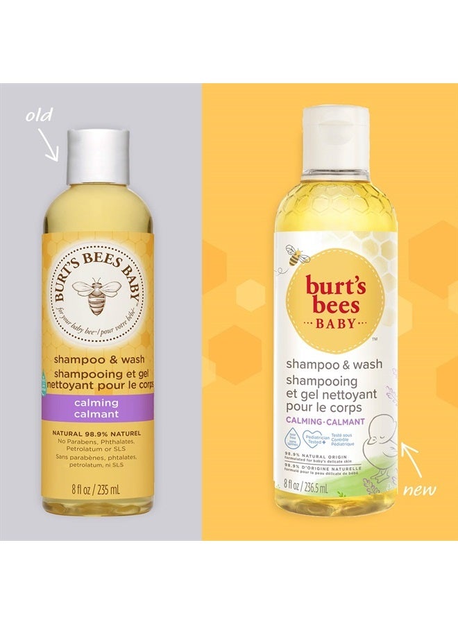 Burt's Bees Burts Bees Baby Bee Calming Shampoo for sensitive skin - 8 oz - Pack of 2