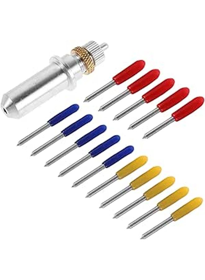 Mini Reflective Vinyl Cutter Blade Set Portable Lettering Cutting Tools - Image 1