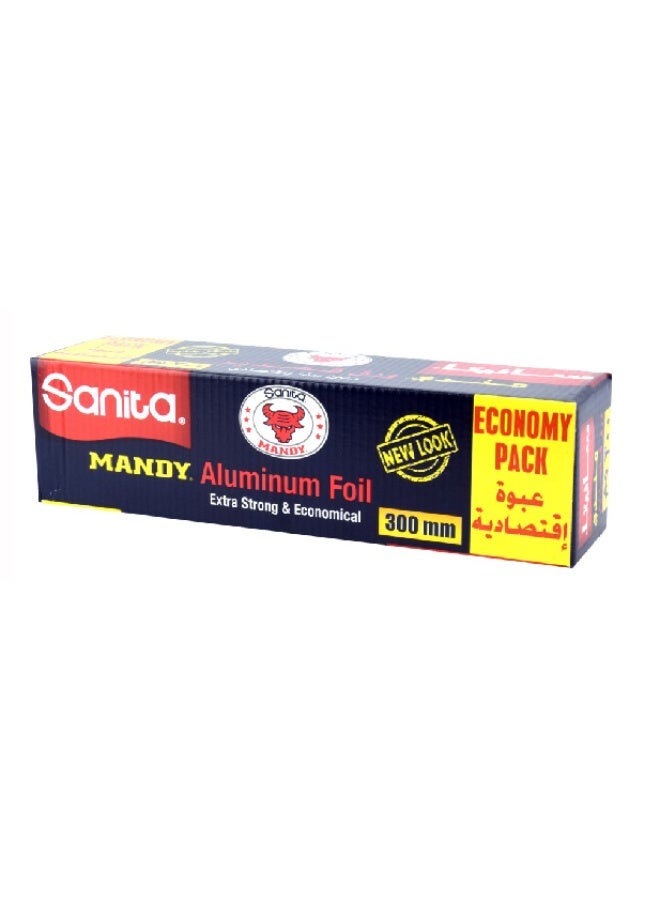 Mandy Aluminum Foil, Extra Strong & Economical,300mm * 85m