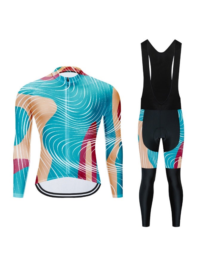KUYING GR New Summer Outdoor Sunscreen Moisture Absorption Quick Drying Bicycle Women's Cycling Clothing Set  - Image 1