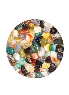 Graffiti Resin 100g Natural Quartz Crystal Crushed Stone Irregular Shaped 13-16 MM For Jewelry Making Garden Aquarium Vase Plant Decoration  - Image 2