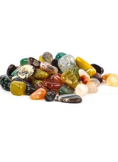 Graffiti Resin 100g Natural Quartz Crystal Crushed Stone Irregular Shaped 13-16 MM For Jewelry Making Garden Aquarium Vase Plant Decoration  - Image 4