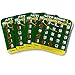 Regal Games FingerTip Shutter Bingo Cards with Sliding Windows Auto Bingo Game Set Assorted Travel Game for Adults Kids Reusable No Chips Daubers Needed 4 Packs Green - Image 3