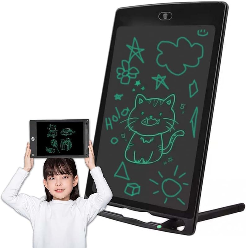 Magic Chalkboard for Kids 8.5 Inch Interactive LCD Writing Drawing Tablet with Instant Erase Button, Educational Toys for Girl and Boy, Electronic Drawing Board