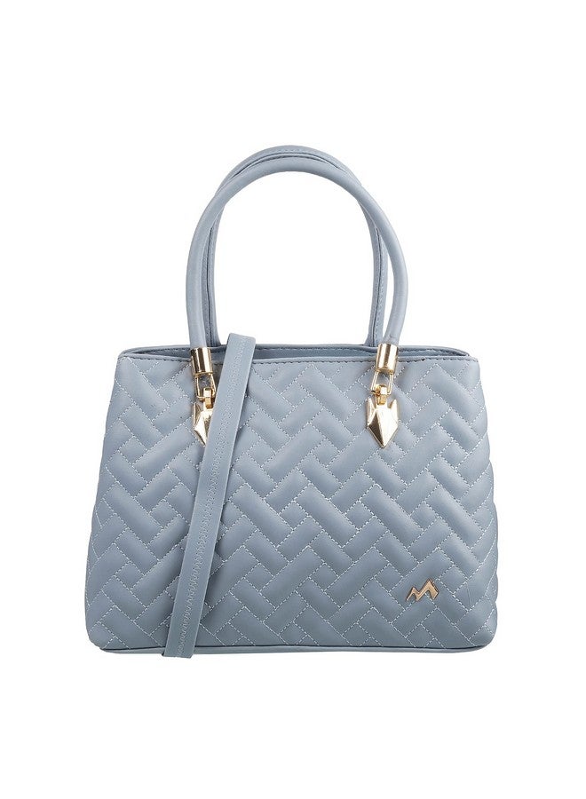 Metro Women Light Blue Shoulder Bag (66-7653) - Image 1