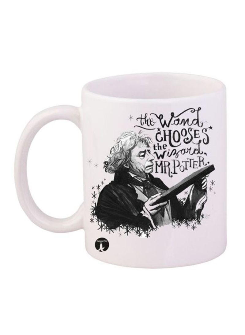 RKN Harry Potter Printed Mug White/Black 12ounce
