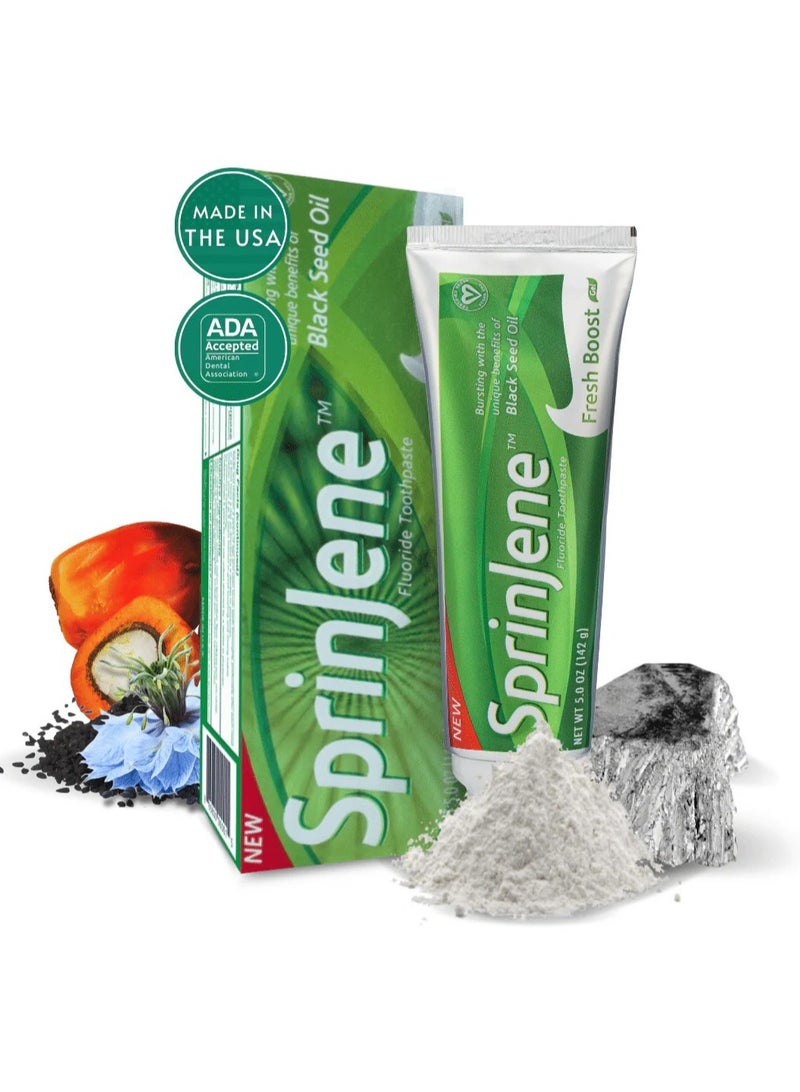 سبرين جين معجون أسنان فريش بوست 42 جم - Image 4