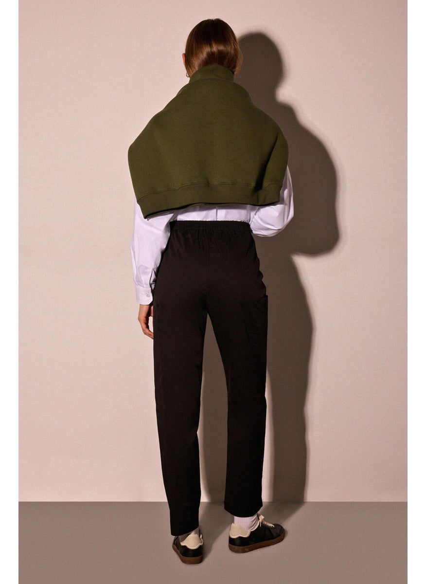 Touche - Elastic Waist Parachute Trousers - Image 1