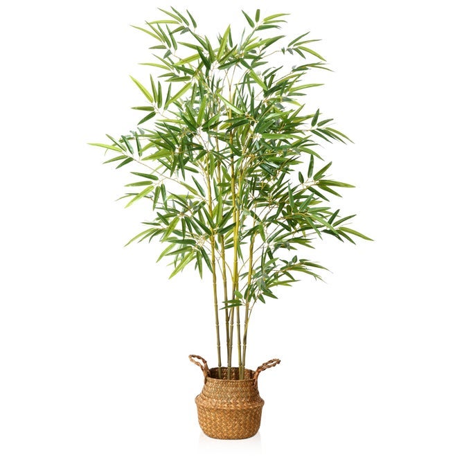 ARTIFICIAL BAMBOO PLANTS TREES OUTDOOR 140CM FAKE PLANT DECORATIVE ARTIFICIAL PLANTS INDOOR OUTDOOR HOME OFFICE GARDEN1PACK