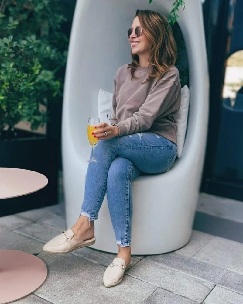 SHOEQ Sand Espadrille Mule for Women | Best Price UAE