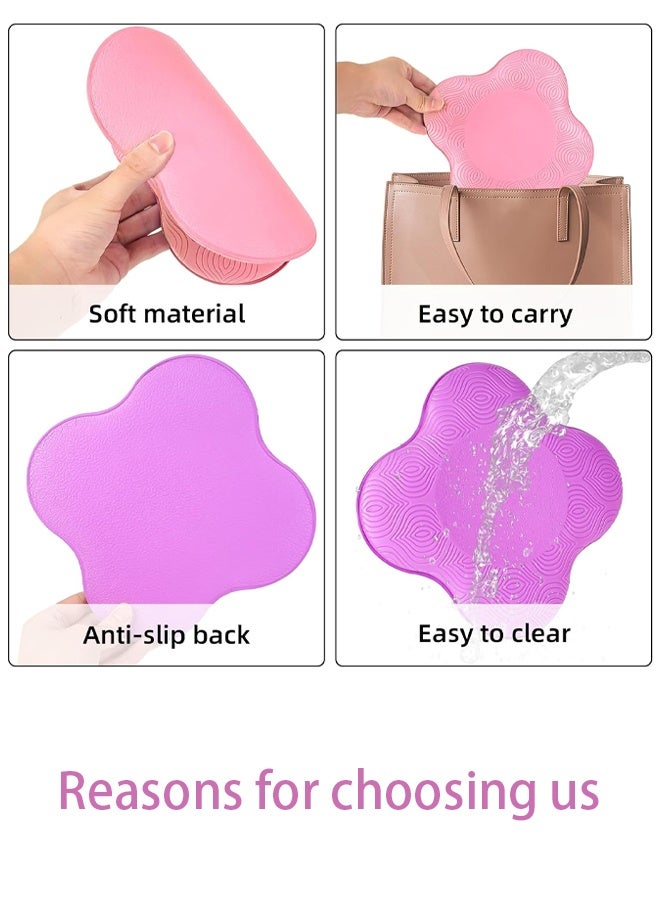 High Quality 2 Pcs Protective Cushion For Knee Wrist Elbow Protection, Ideal for Yoga, Plank, Pilates And Fitness Exercise, Reduce Pain And Pressure During Workout And Yoga, Non Slip And Lightweight - Image 2