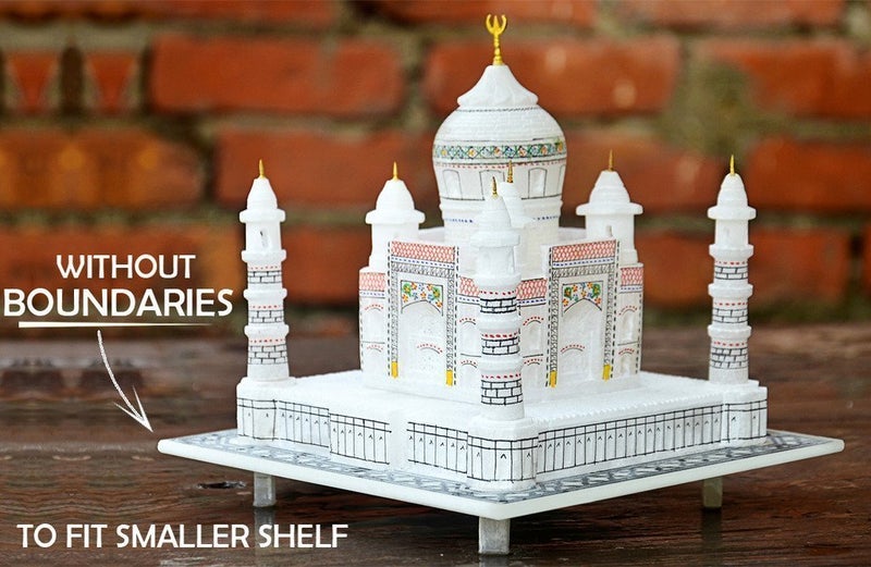 StonKraft StonKraft 9 Tajmahal Taj Mahal Replica Model Made of White Marble  - Image 3