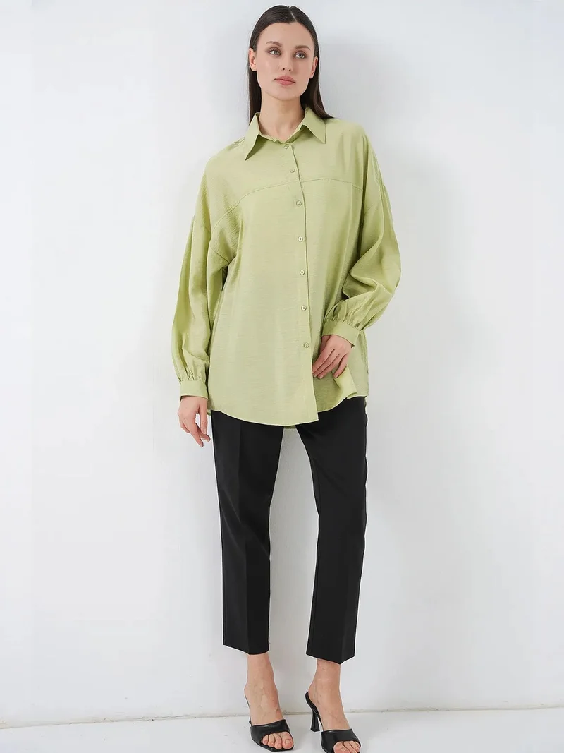 بيغ دارت BDART Oversized Long-Sleeve Shirt