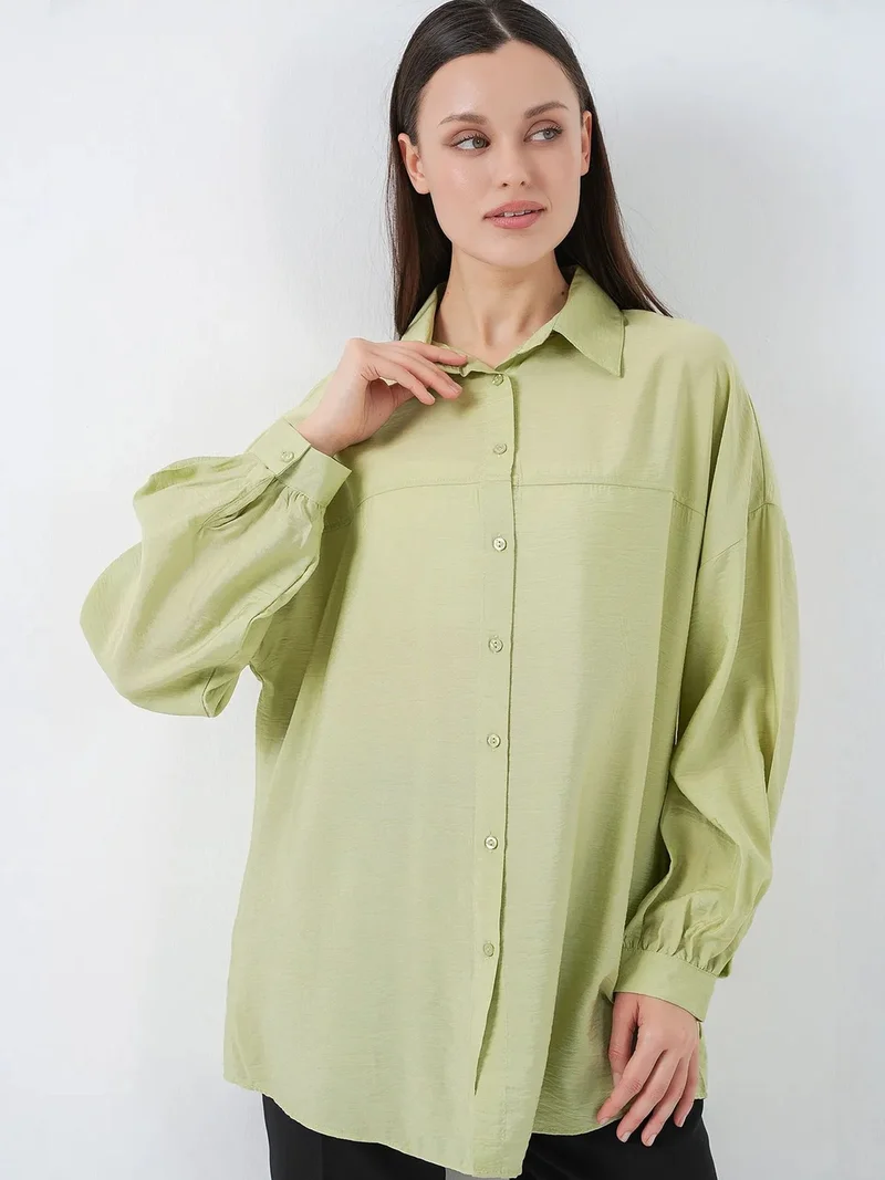بيغ دارت BDART Oversized Long-Sleeve Shirt