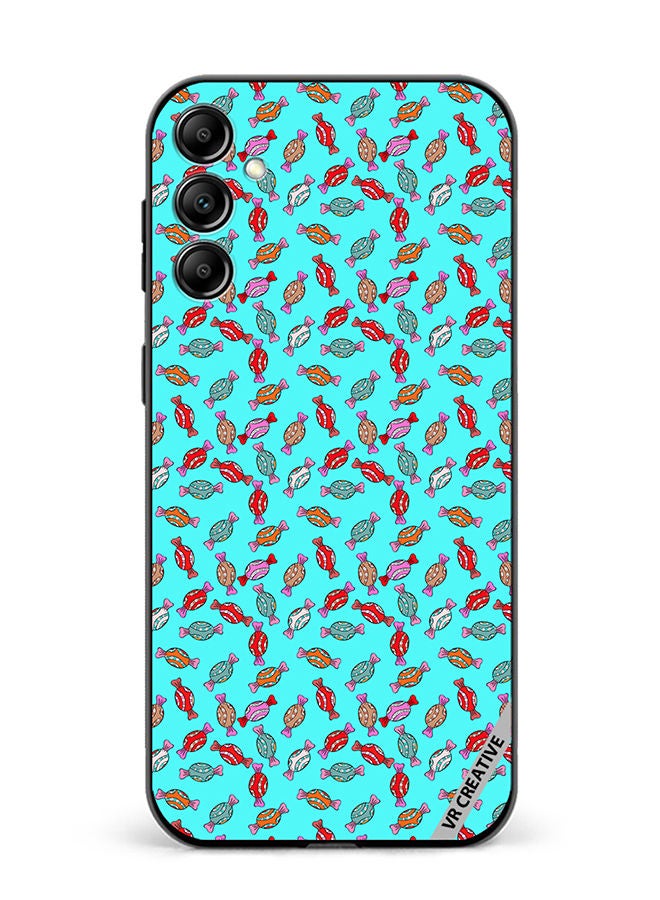 VR CREATIVE Protective Case Cover For Samsung Galaxy M54 Trendy Raster Design Multicolour - Image 1