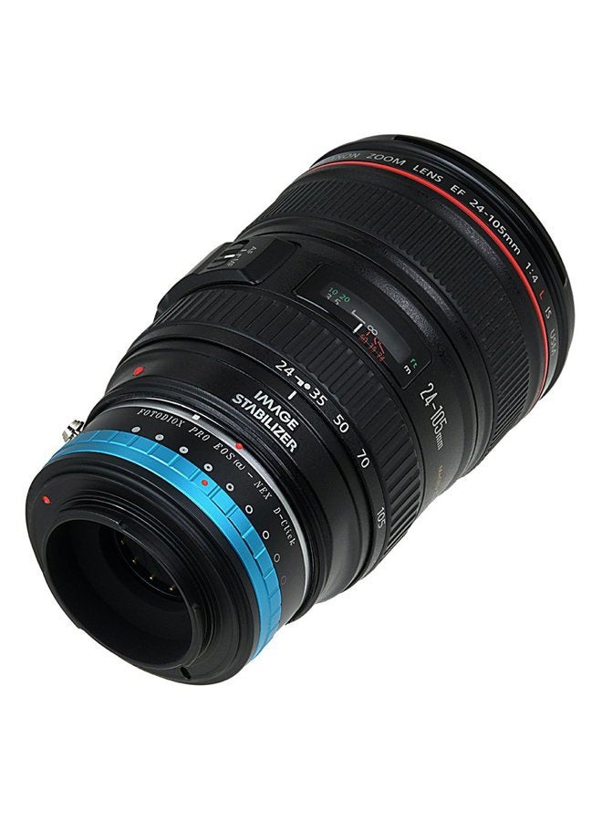 Fotodiox Pro Iris Lens Mount Adapter Compatible With Canon Eos Ef Full Frame Lenses To Sony E-Mount Cameras - Image 4