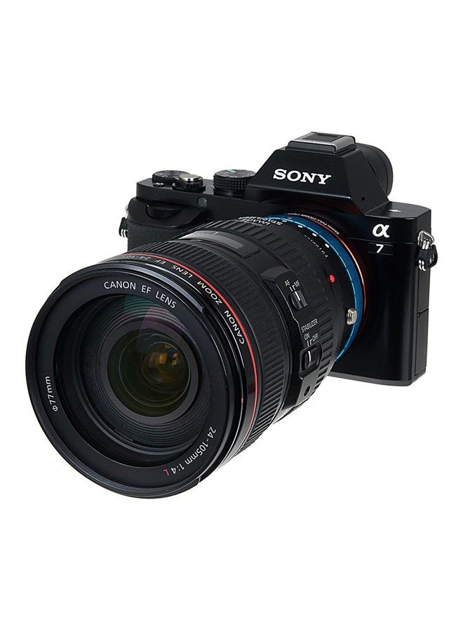 Fotodiox Pro Iris Lens Mount Adapter Compatible With Canon Eos Ef Full Frame Lenses To Sony E-Mount Cameras - Image 5