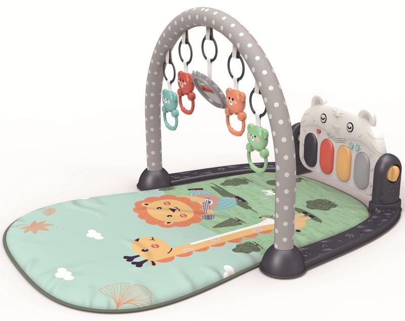 يولين الأطفال الأرضيات الملعب الغير سامة الموسيقية البيانو اللعب الداخلي مركز مع الملائم لعبة الجاز للأطفال النشاط المركز الطرب بيانو اللعب الجيم البطن الوقت مطاطي الماسحة لطفل جديد الرضيع الإنفا - Image 1