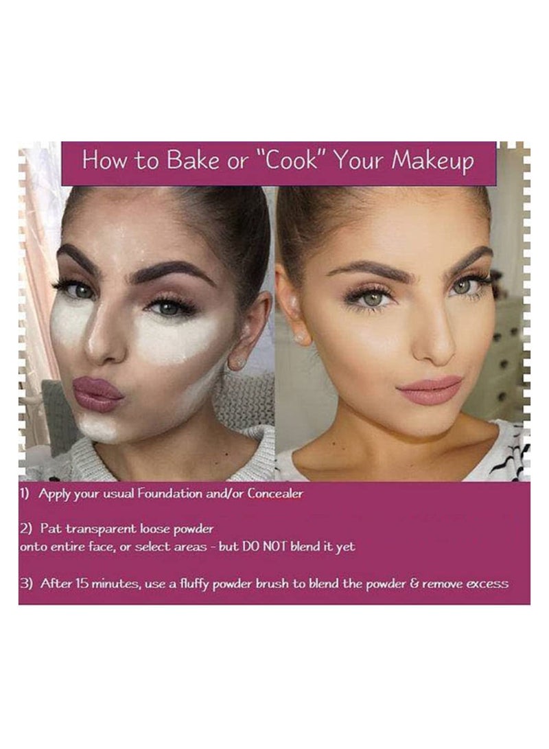 Mars Trend Setting Loose Powder Lightweight & Long Lasting Ultra Fine Setting Powder for Face Makeup (8.0gm) 03 Matte Translucent - Image 3