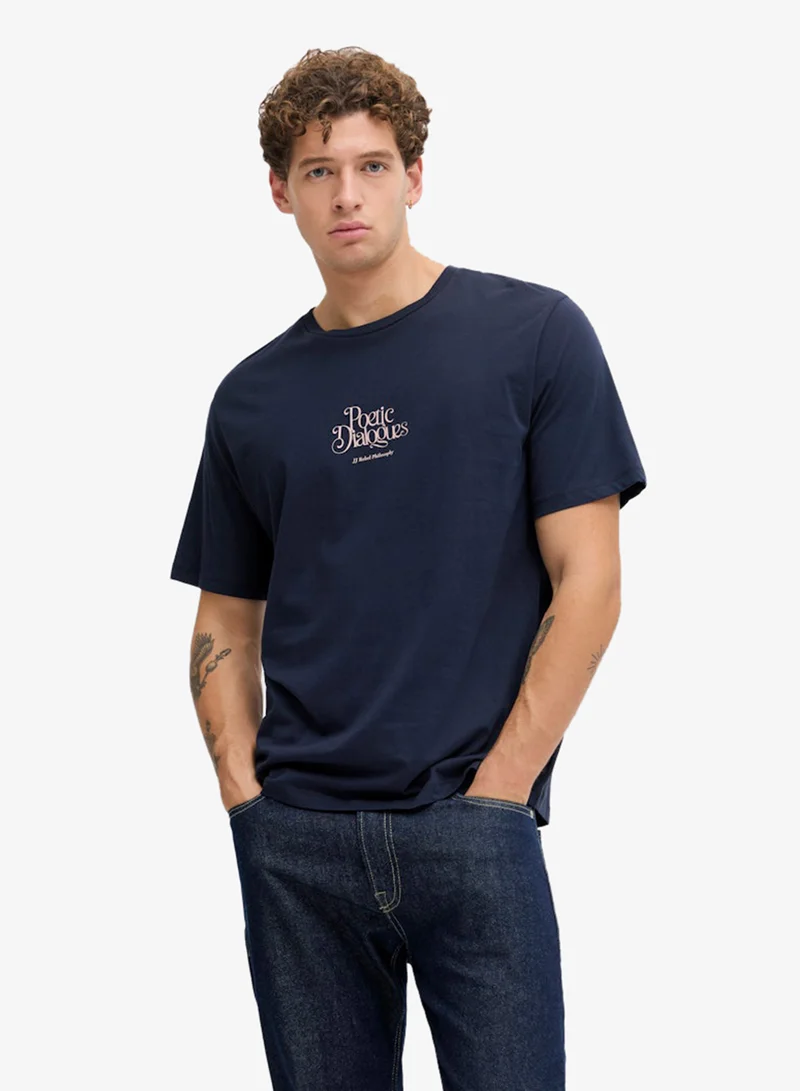 JJ Rebel Graphic Print Regular Fit T-Shirt