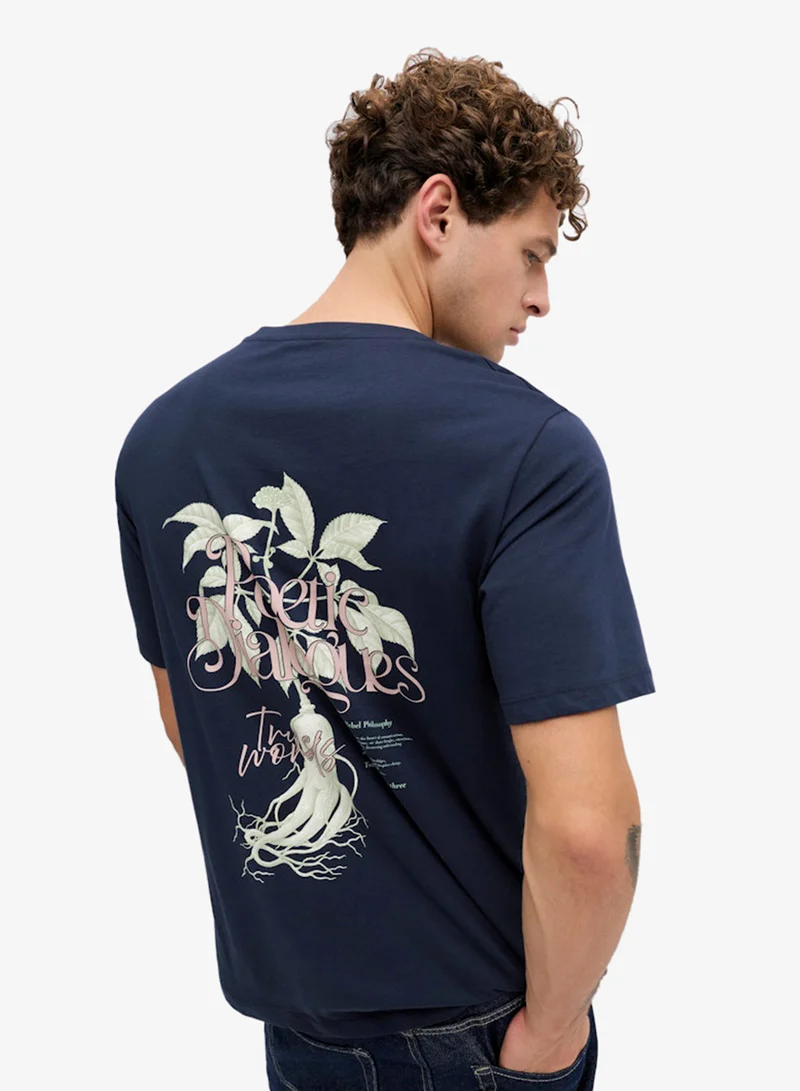 JJ Rebel Graphic Print Regular Fit T-Shirt