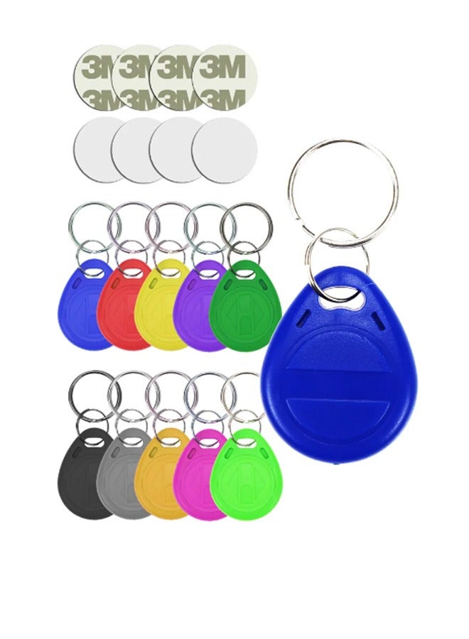 magnetic key chain for entry and exit systems 125 kHz 10 pieces M TK4100 - Image 2