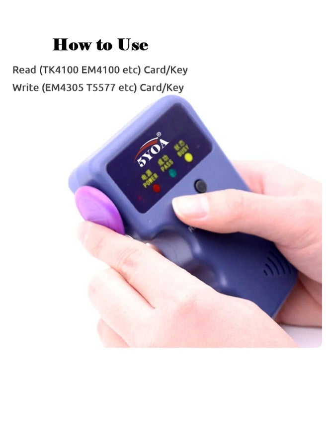 magnetic key chain for entry and exit systems 125 kHz 10 pieces M TK4100 - Image 5