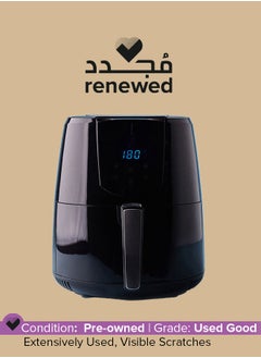 Renewed - Airfryer with LCD Display, Non Slip Feet and Overheating Protection