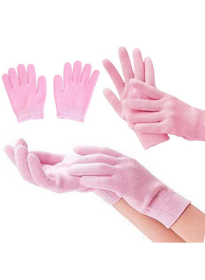 COZY CORNER Moisturizing Silicone Gloves, Spa Gel Hand Treatment, Hydrating Therapy for Dry Cracked Hands, Multi Colour - Image 1