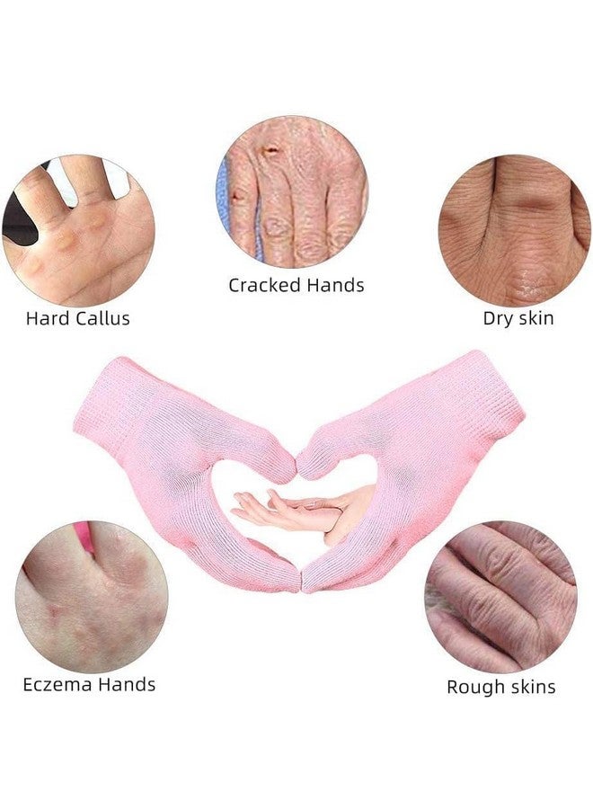 COZY CORNER Moisturizing Silicone Gloves, Spa Gel Hand Treatment, Hydrating Therapy for Dry Cracked Hands, Multi Colour - Image 2