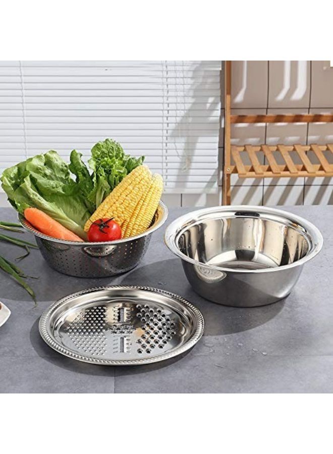 مبشرة مطبخ 3 في 1 ، مع مجموعة مصفاة وعاء - Image 3